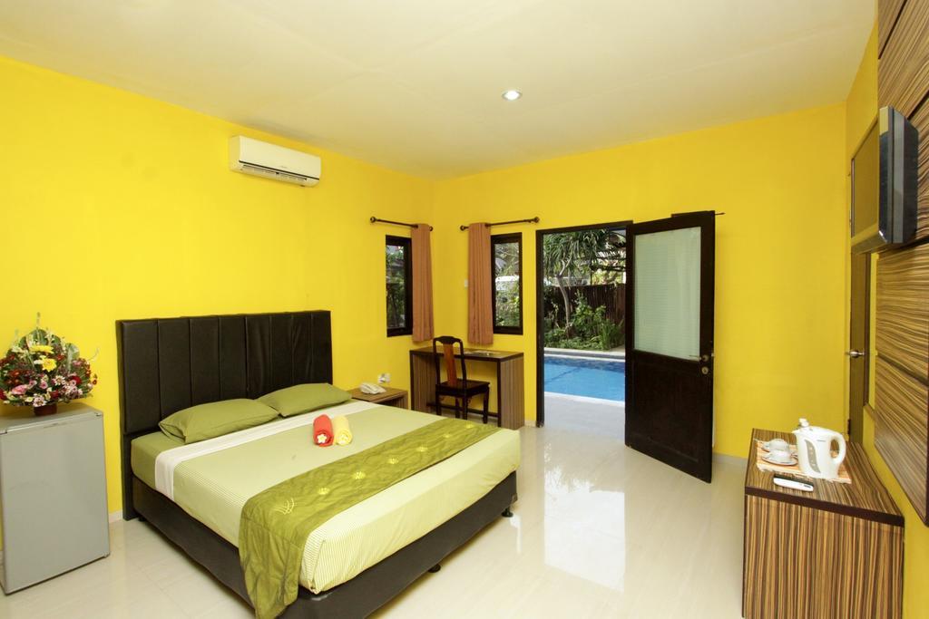 קוטה לומבוק Green Villas Hotel And Spa חדר תמונה